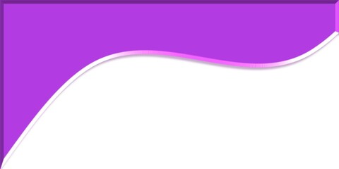 Purple Wave Header Background. Perfect for presentations, website headers, banners, or decorative graphic elements