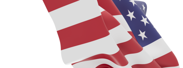High-quality image of a waving American flag, perfect for patriotic designs and projects.