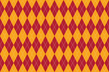 Christmas Diamond Seamless Vector Pattern. Festive Geometric Design in Holiday Colors for Wrapping, Fabric, and Seasonal Decor.