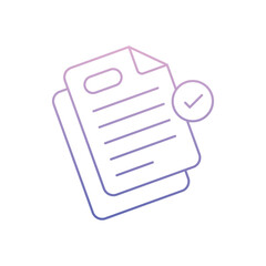 Content Approval Vector icon