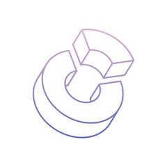 Engagement Metrics Vector icon
