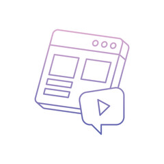 CMS  Vector icon