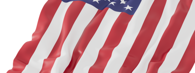 High-quality image of an American flag waving. Perfect for patriotic themes.