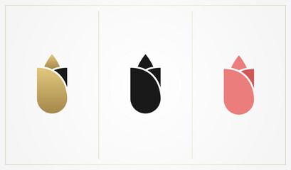tulip logo, icon and symbol vector illustration