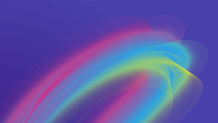 Colorful Gradients Waves Modern abstract background with abstract gradient linear waves.