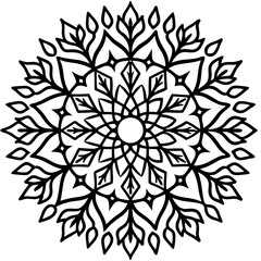 Boho Tree of Life Mandala Artwork