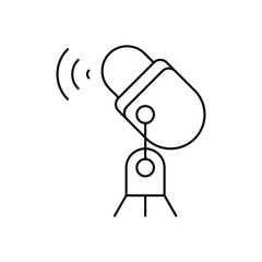 Podcasting Vector icon