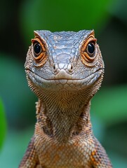 Fototapeta premium Close-up of a lizard