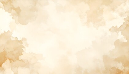 Vintage Tea-Stained Watercolor Wash. Abstract watercolor background