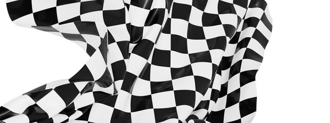 High-resolution image of a checkered flag, perfect for racing, sports, and competition themes.  Use...