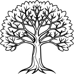 Obraz premium Magical Tree in Enchanted Woods