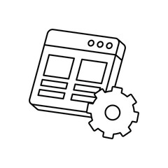 Content Optimization Vector icon