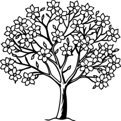 Pastel Blossom Tree Design