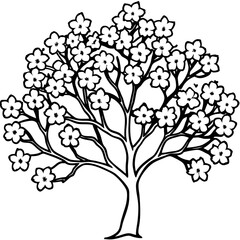 Obraz premium Pastel Blossom Tree Design