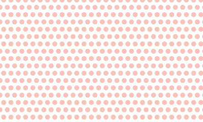 Seamless pink polka dot pattern on a white background, ideal for textiles, backgrounds, packaging, or digital design with a playful, modern, and clean aesthetic.