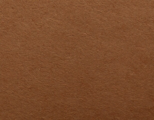 Close-up of brown felt fabric with fine texture and subtle irregularitie