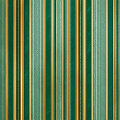 Colorful striped pattern with green and gold hues.