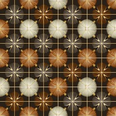 Elegant abstract pattern with warm tones.