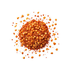Spicy Roasted Corn Kernels Explosion, Top View