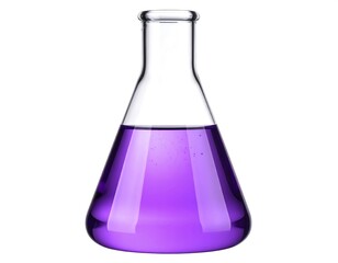 Purple liquid in flask (1)