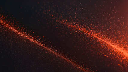 abstract background with red light