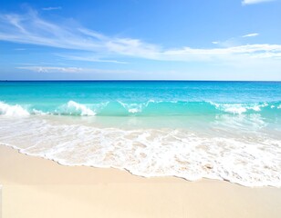 Fototapeta premium Tropical beach scene (3)