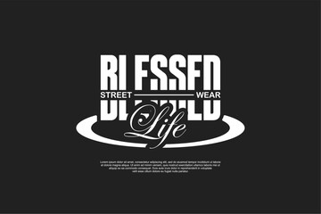 Vector streetwear design ideas concept vector graphic tee design suitable for printing