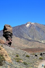Panorama of caldera in Teide National Park, Tenerife, Canary Islands, Spain