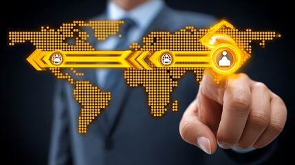Global Business Connections - A Technological Approach
