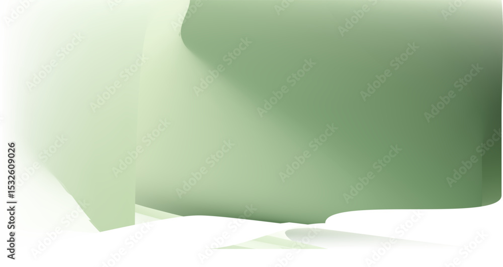 Poster green shadow background studio room photo empty gradient leaf floor wall backdrop muslin design canv