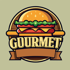 design logo icon illustration food burger
