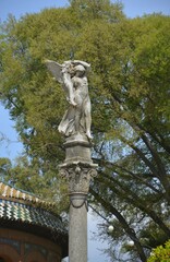 Fototapeta premium Royal pavilion in Maria Luisa Park - Seville, Spain