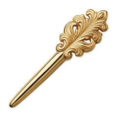 Elegant Hair Pin with Ornate Design and Jewelry Finish on a Clean White Background