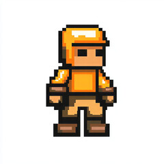 pixel baseball sports player