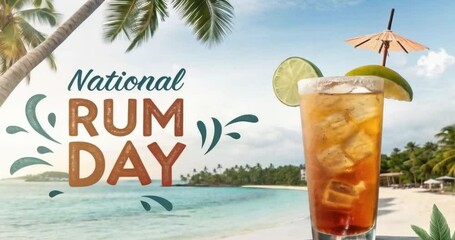 cocktail on the beach - Powered by Adobe