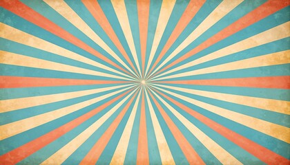 Vintage Sunbeams Background