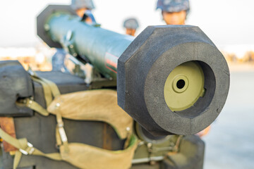 Anti-tank missiles used in war by the army