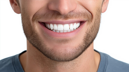 Fototapeta premium Bright Healthy Smile Tips for Achieving Perfect Teeth