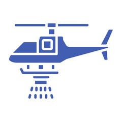 Firefighter Helicopter Icon