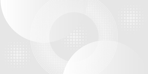 gray and White abstract background with diagonal rounded shape elements. vector eps 10