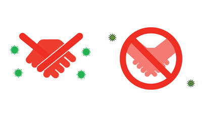 Coronavirus icon set