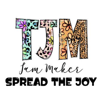 Fun Colorful TJM Design Spread Joy