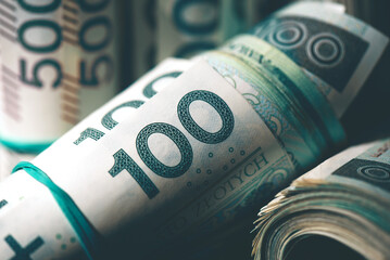 Polish 100 banknotes, polish money
