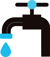 Fototapeta premium water droplet vector art illustration