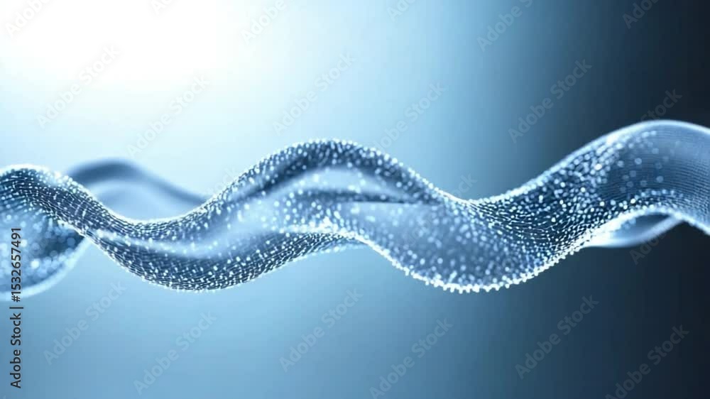 Poster flowing form: a serene, close-up shot of a fluid, twisting form that captures a sense of motion, nat