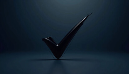3d check mark