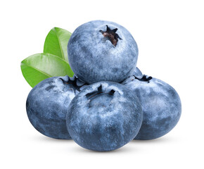 blueberries on transparent png (Image from camera)