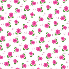 seamless pattern with roses