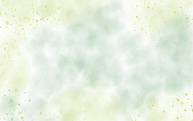 Hand drawn abstract background soft green gradients watercolor pastel design