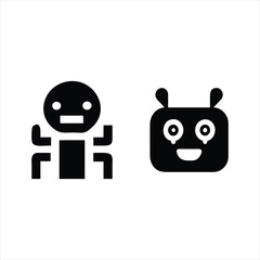 Set Of Funny Cartoon Animals